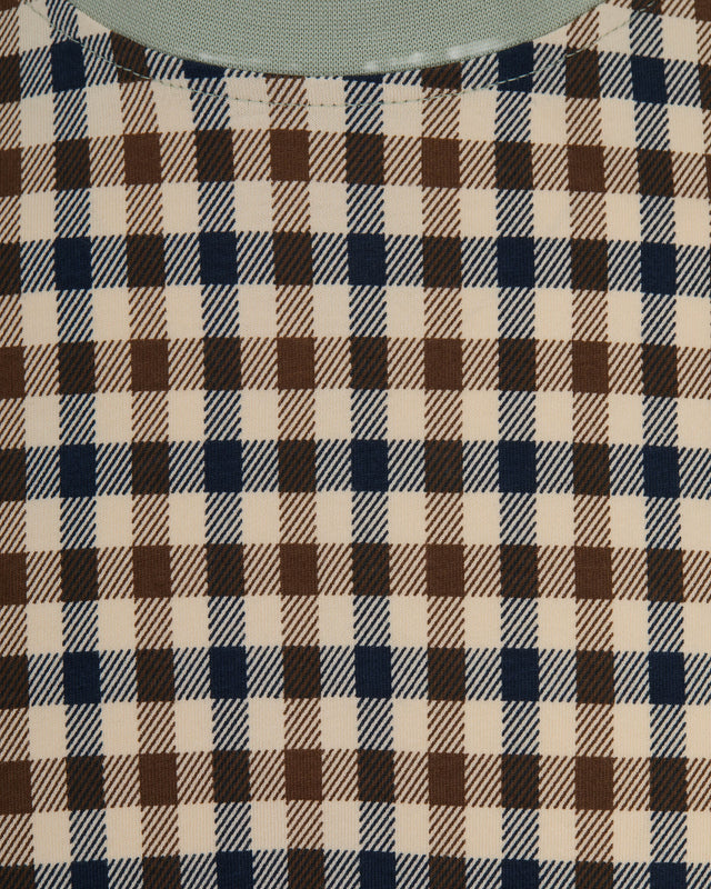 BODY CLUB CHECK T-SHIRT