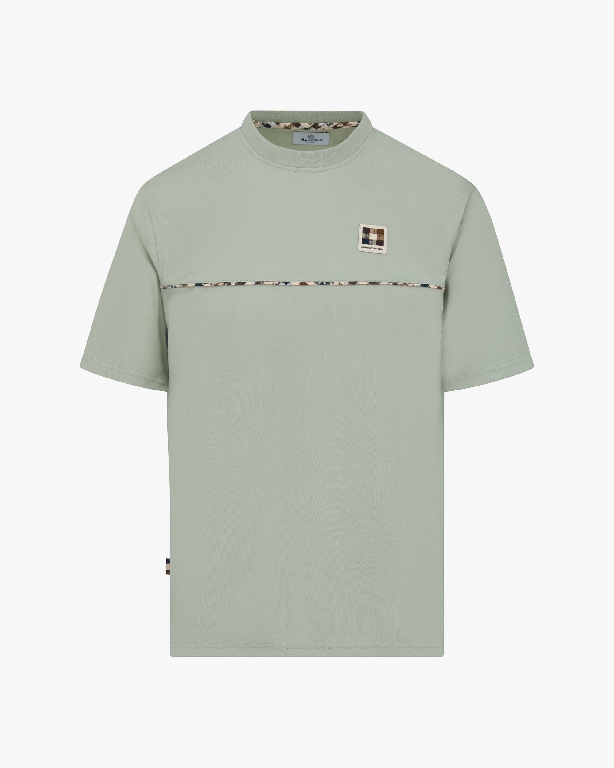 CLUB CHECK PIPING T-SHIRT