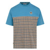 CLUB CHECK PANEL T-SHIRT