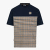 CLUB CHECK PANEL T-SHIRT