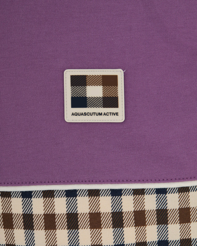 CLUB CHECK PANEL T-SHIRT