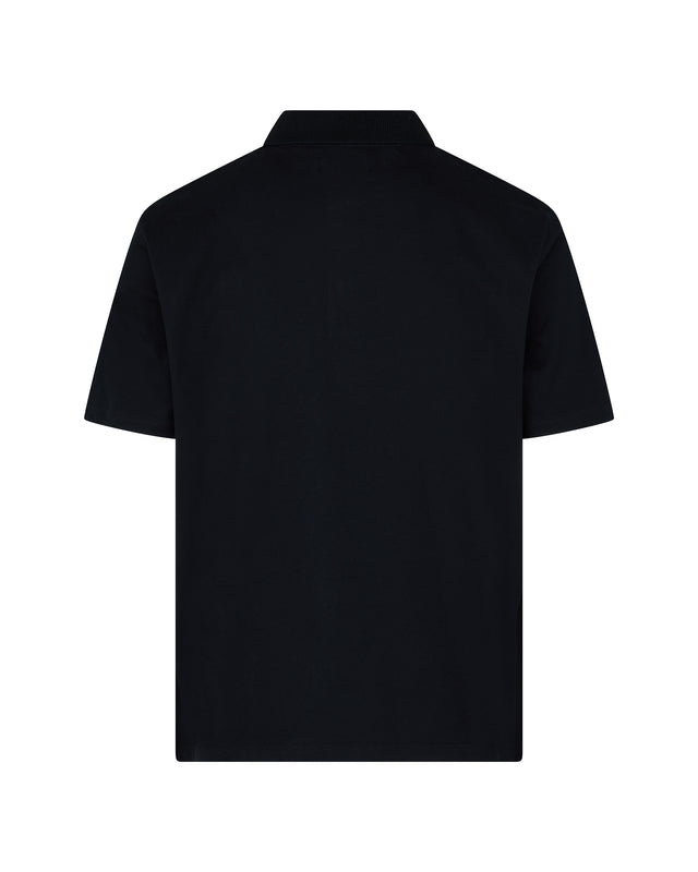 STRETCH PIQUET BADGE POLO