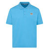 STRETCH PIQUET BADGE POLO
