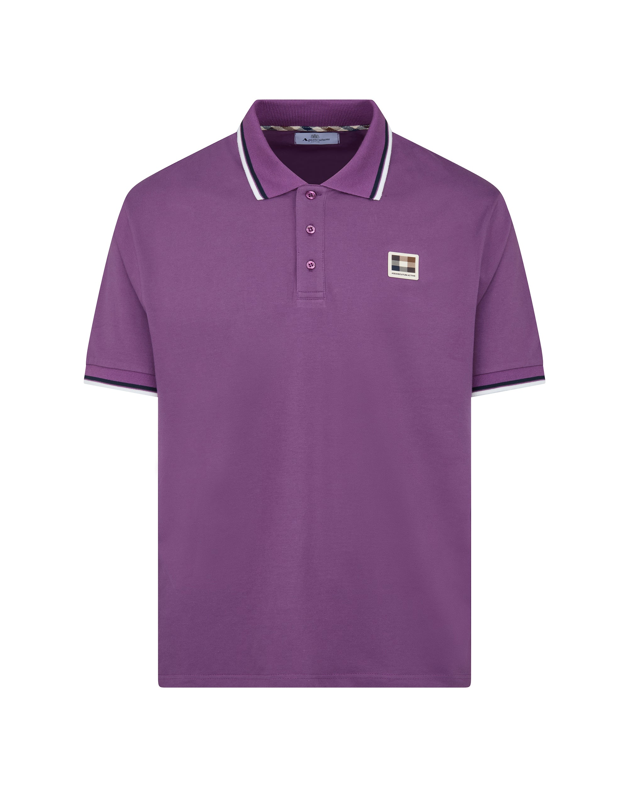 STRETCH PIQUET STRIPES POLO