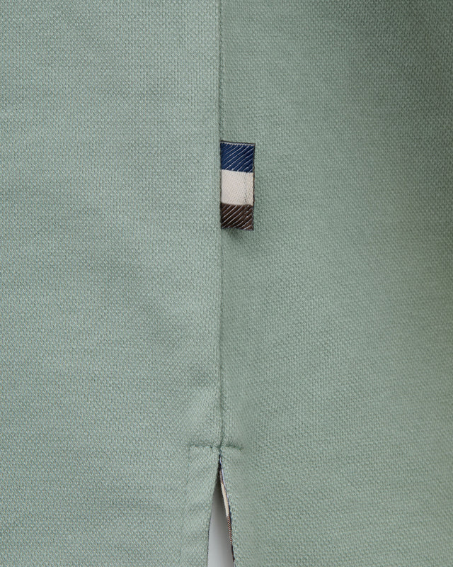 STRETCH PIQUET STRIPES POLO