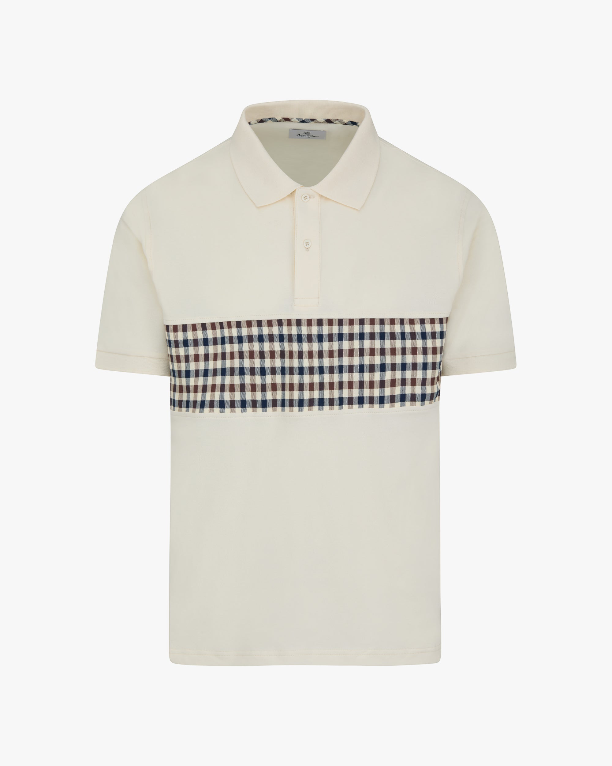 STRETCH PIQUET INSERT POLO