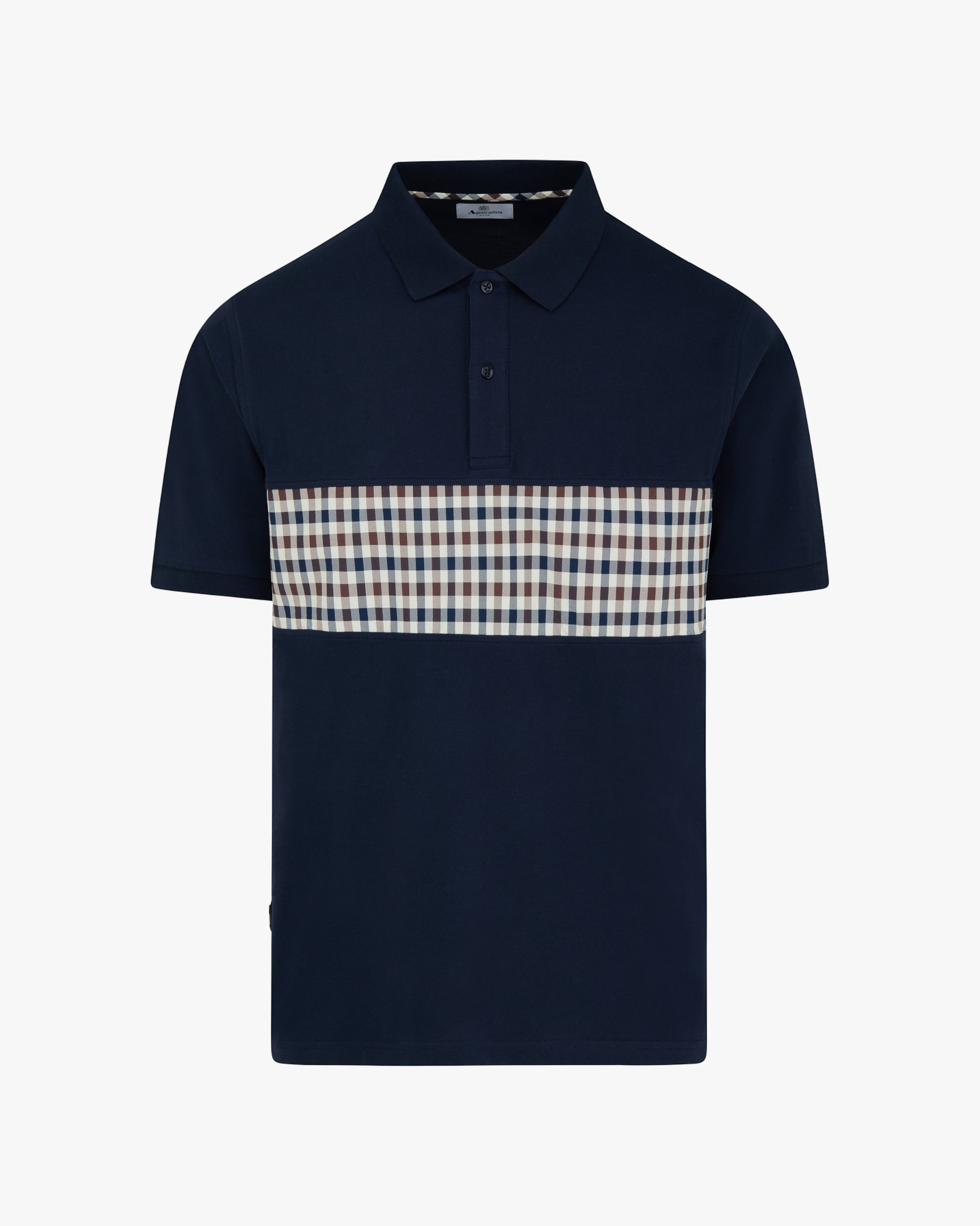STRETCH PIQUET INSERT POLO