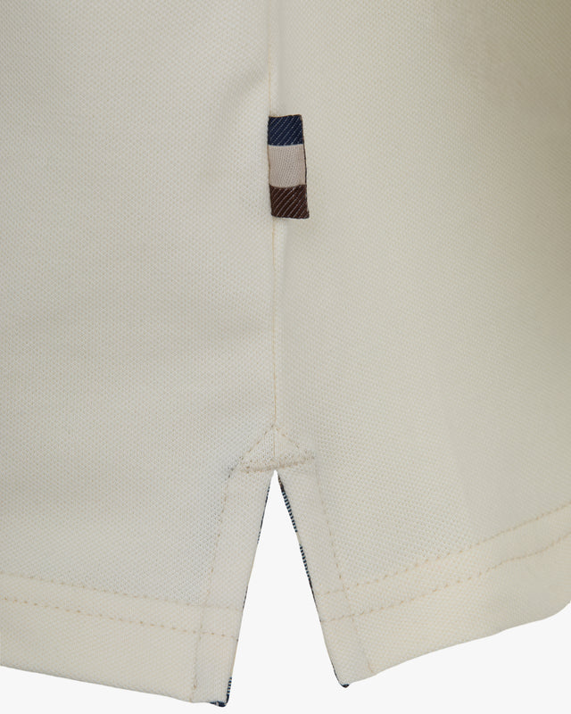 STRETCH PIQUET INSERT POLO