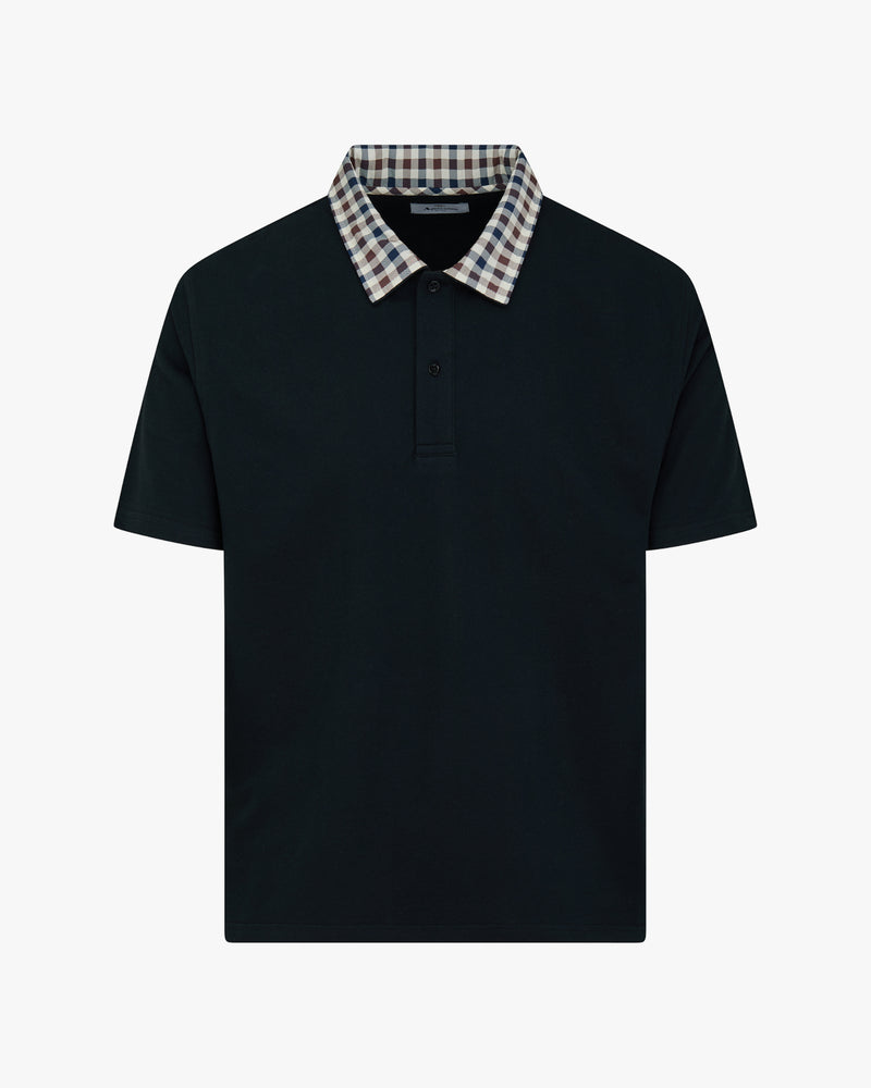 CLUB CHECK COLLAR POLO