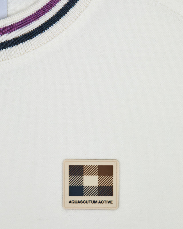 STRIPES PIQUET T-SHIRT