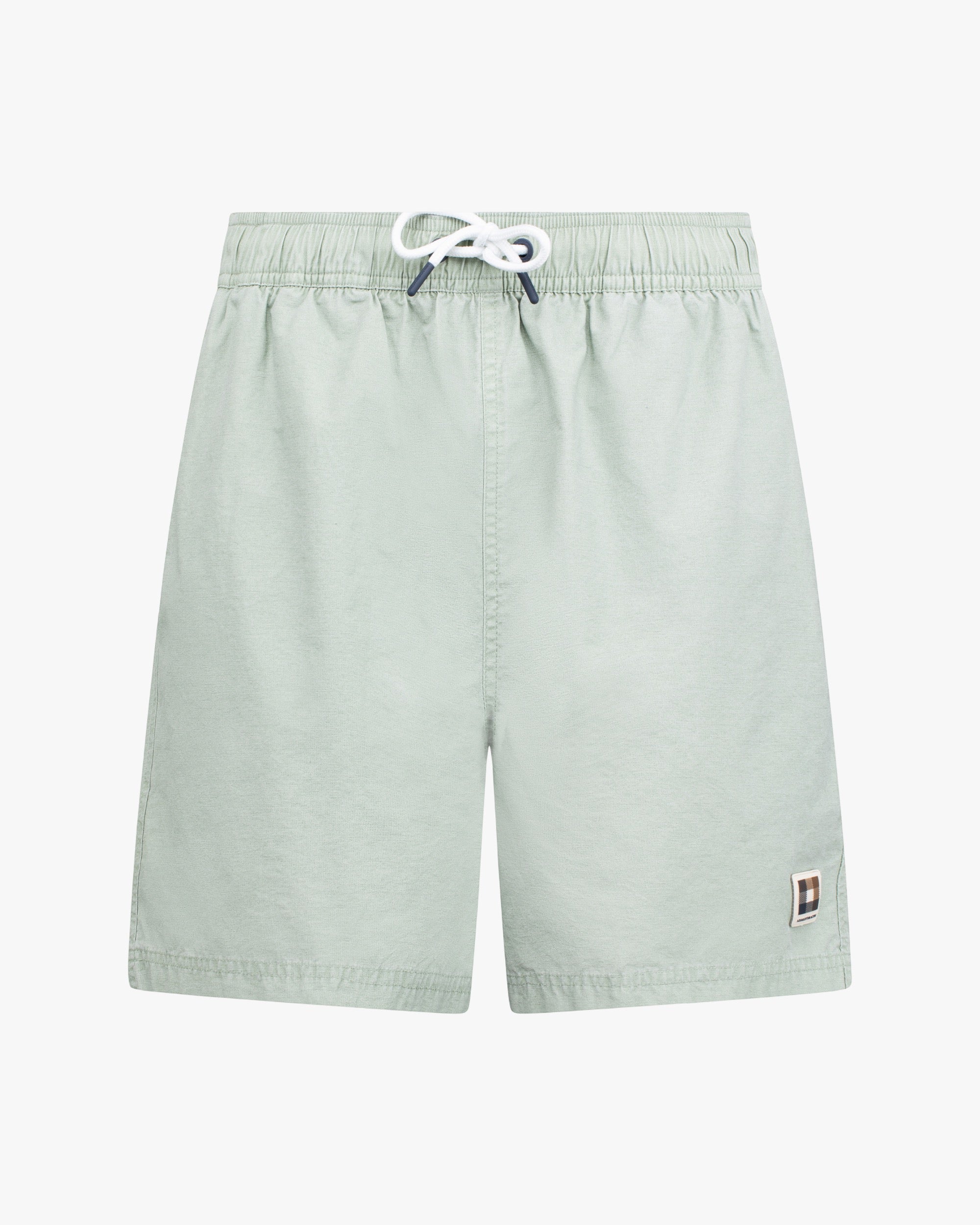 WASHED BADGE BEACH SHORTS