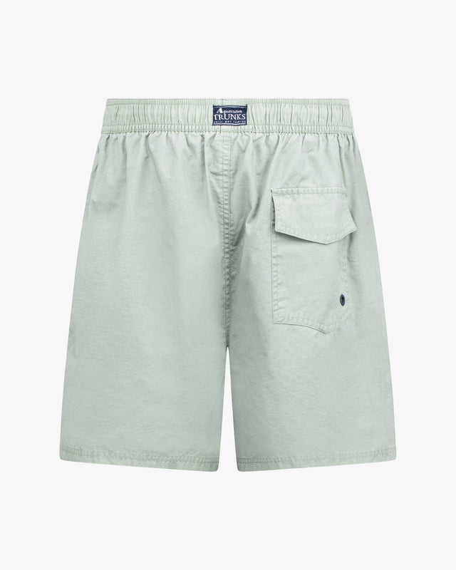 WASHED BADGE BEACH SHORTS
