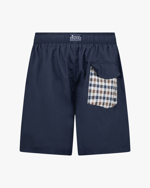 CLUB CHECK POCKET BEACH SHORTS