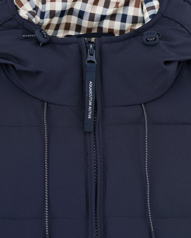 FLEX-N HOODED PUFFER