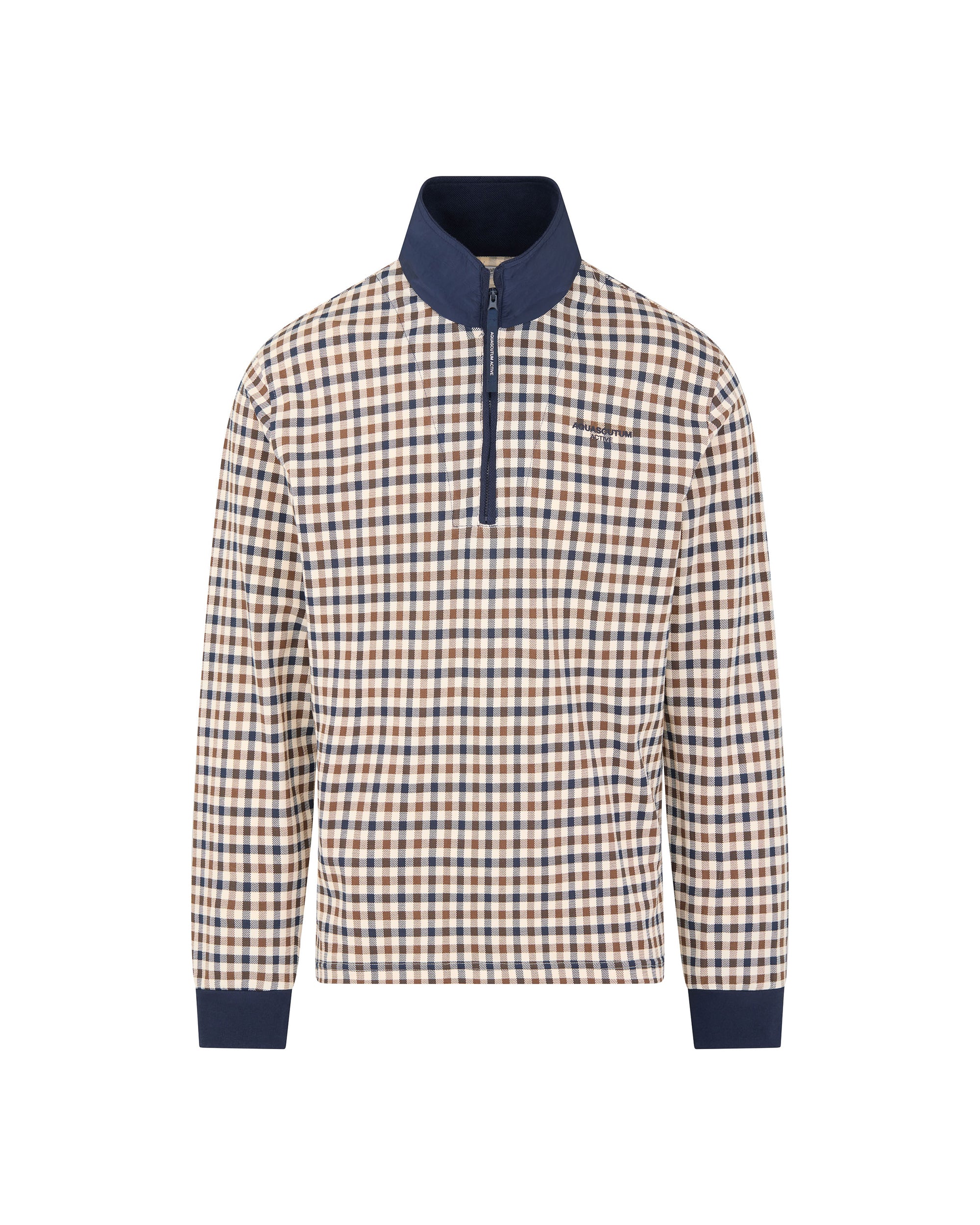 CHECK HEAVY PIQUET POLO