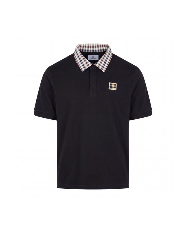 CHECK COLLAR TECH POLO