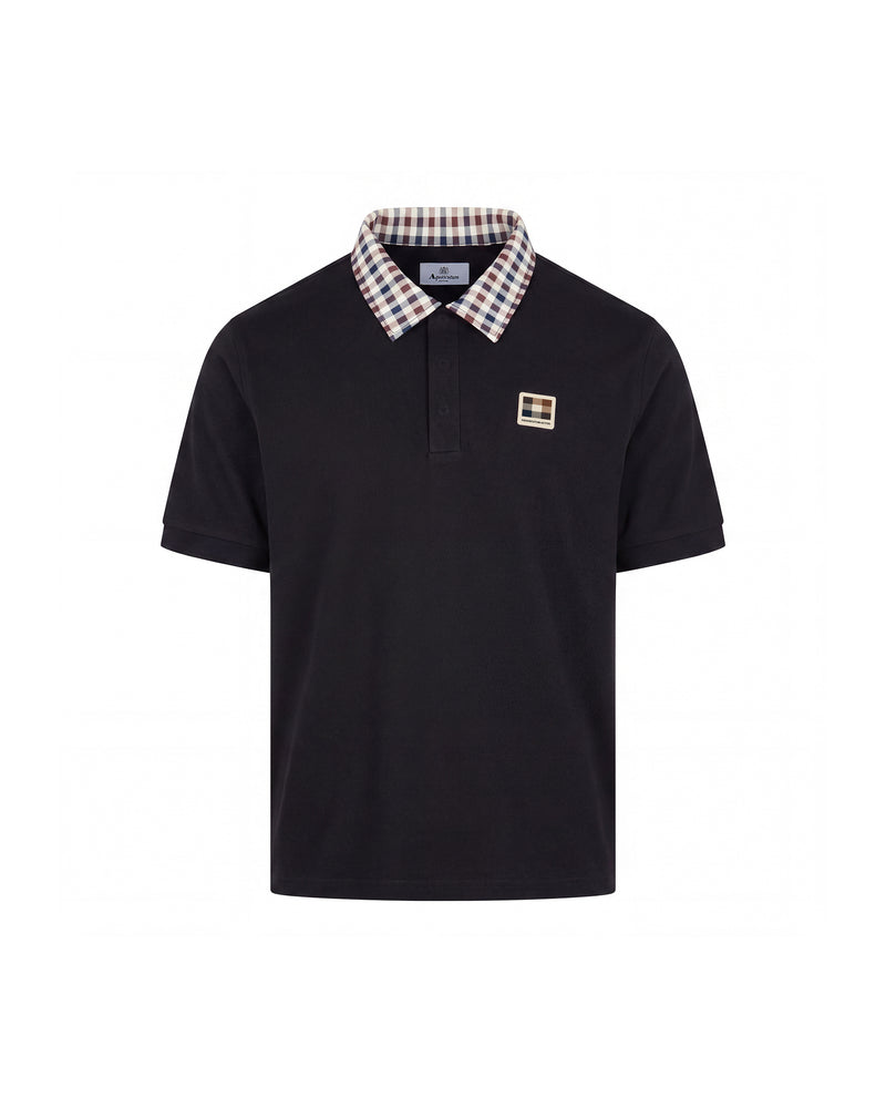 CHECK COLLAR TECH POLO