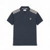 CHECK SHOULDER POLO