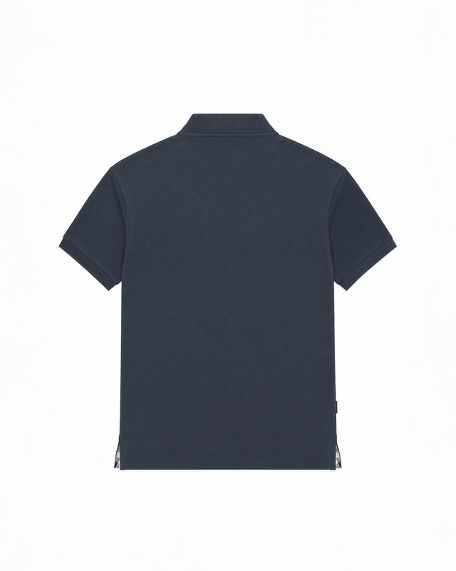 CHECK SHOULDER POLO