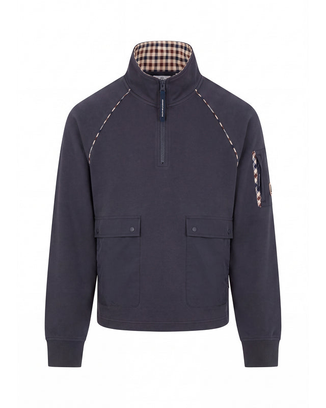 1/4 ZIP STRETCH FLEECE