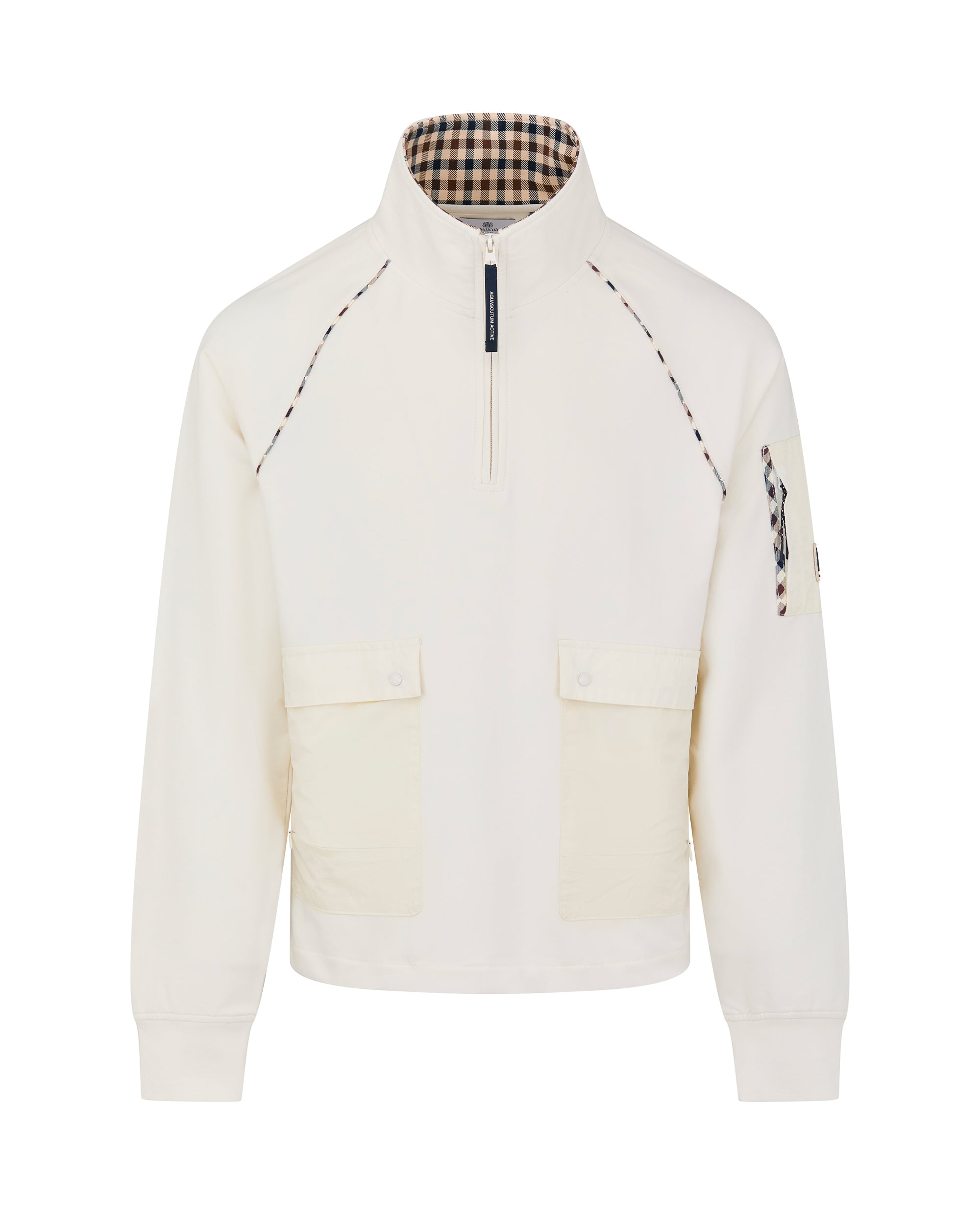 1/4 ZIP STRETCH FLEECE