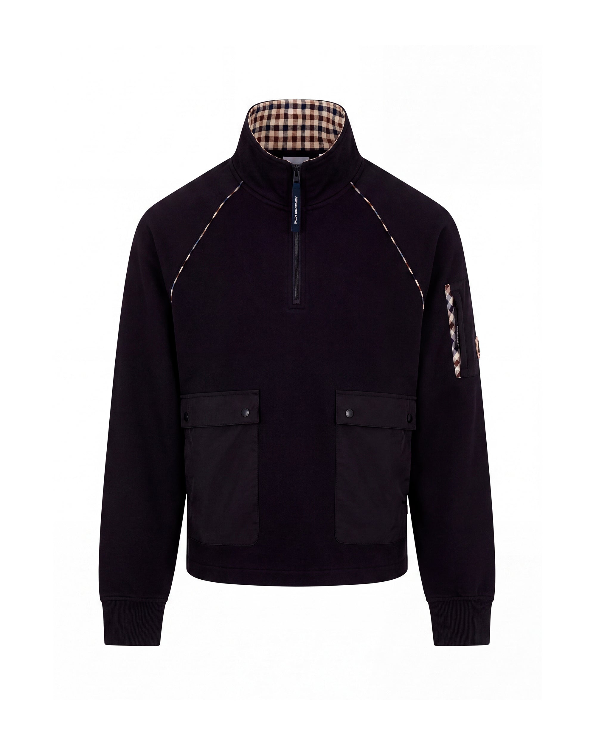 1/4 ZIP STRETCH FLEECE
