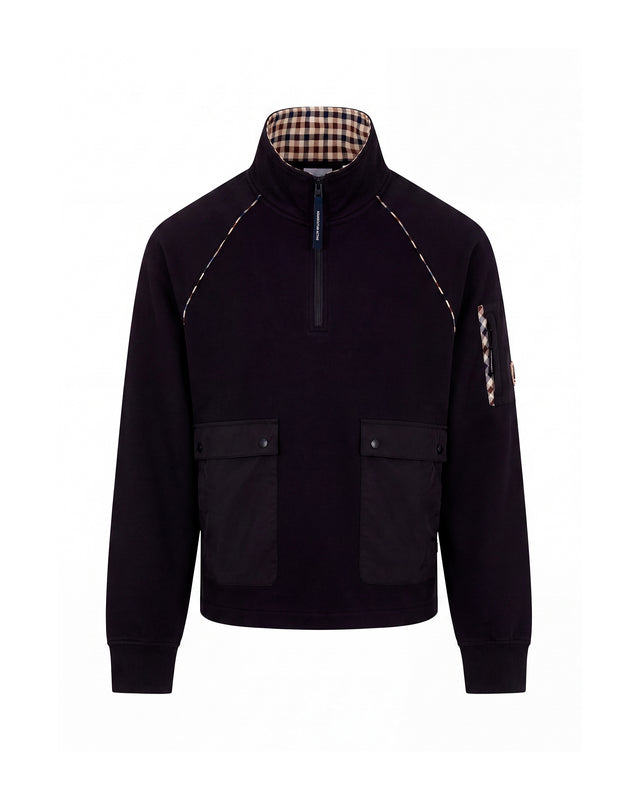 1/4 ZIP STRETCH FLEECE