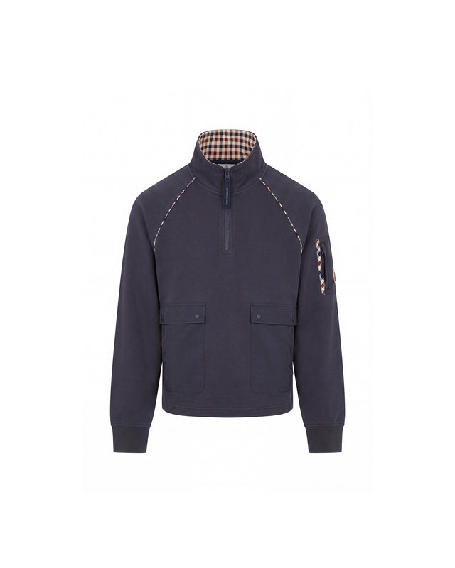 1/4 ZIP STRETCH FLEECE