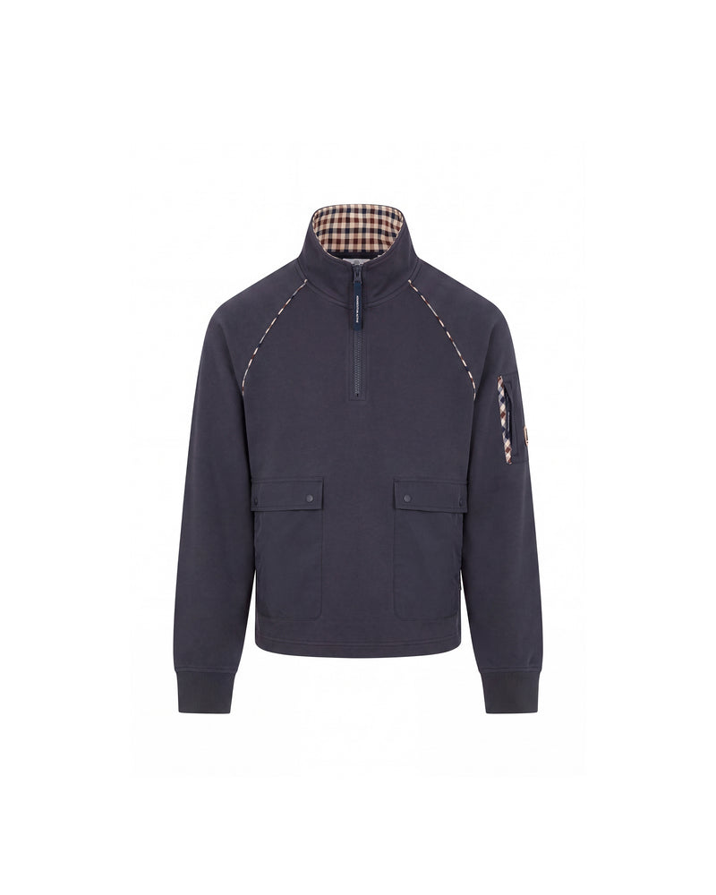 1/4 ZIP STRETCH FLEECE
