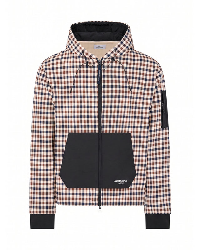 CHECK FZ STRETCH FLEECE