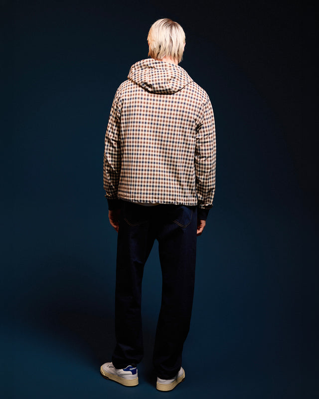 CHECK FZ STRETCH FLEECE