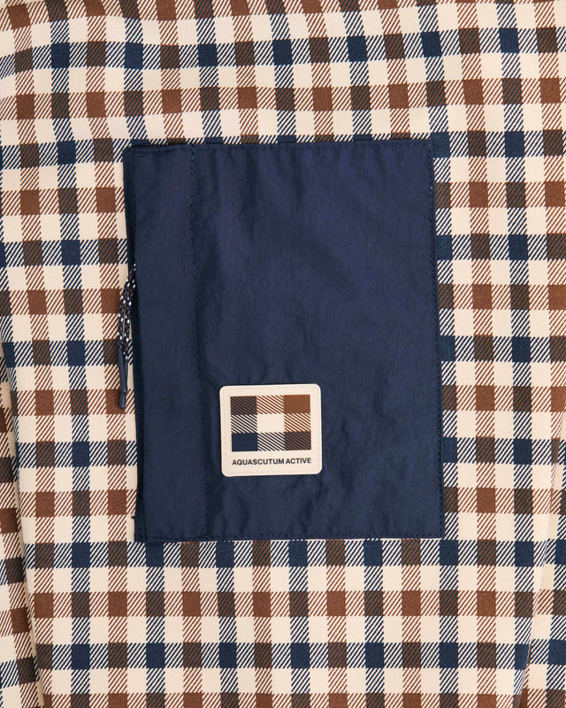 CHECK FZ STRETCH FLEECE