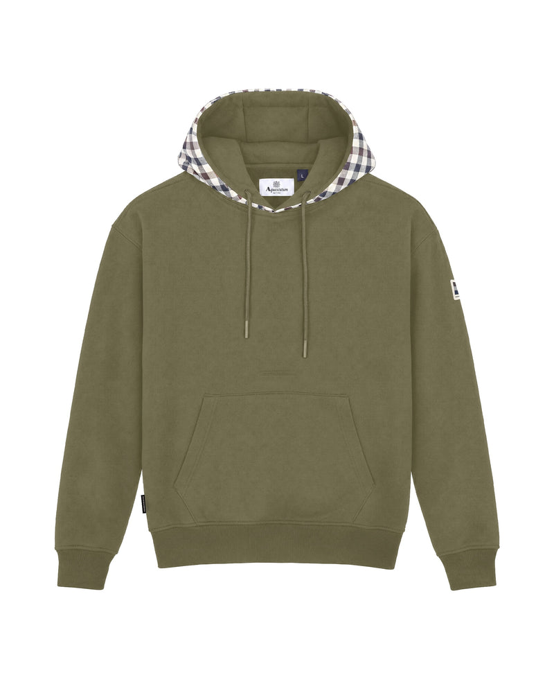 CLUB CHECK HOODIE FLEECE