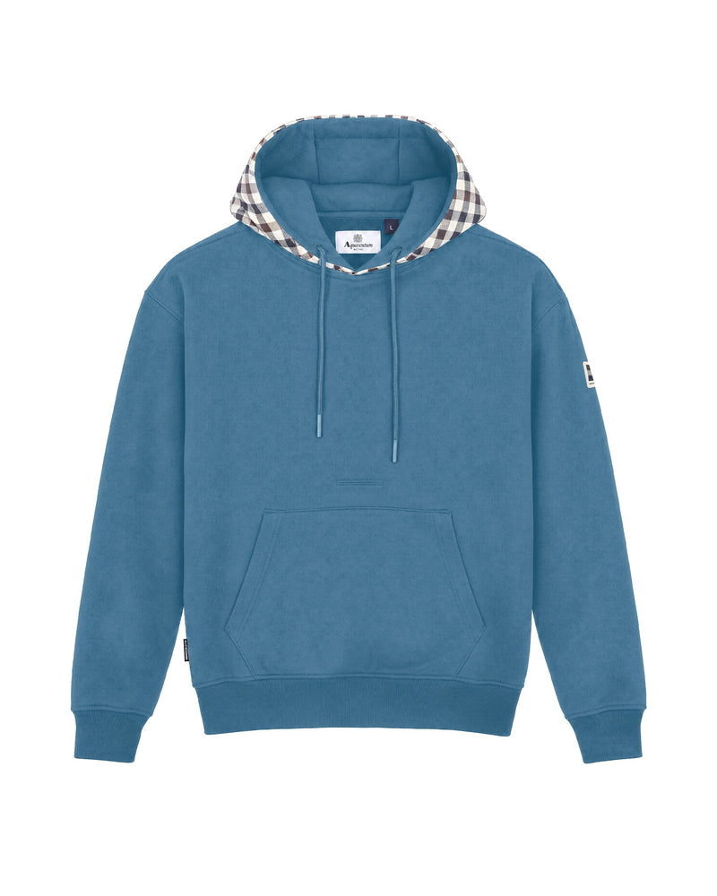 CLUB CHECK HOODIE FLEECE