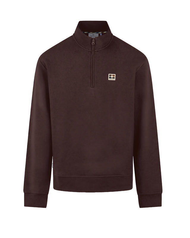 BADGE 1/4 ZIP FLEECE