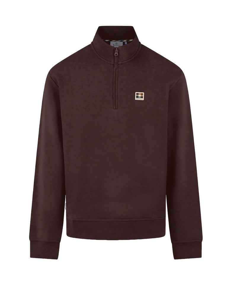 BADGE 1/4 ZIP FLEECE