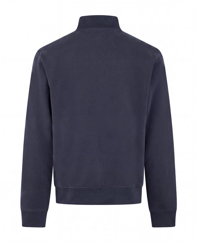 CHECK SHOULDER 1/4 ZIP FLEECE