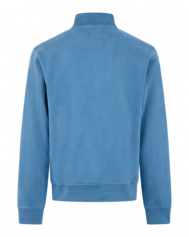 CHECK SHOULDER 1/4 ZIP FLEECE