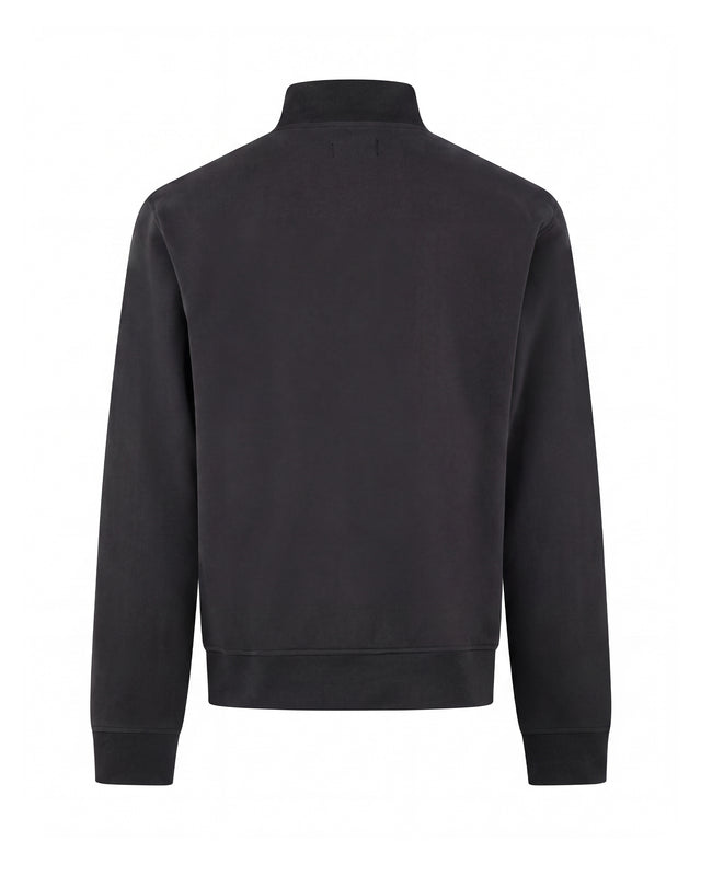 CHECK SHOULDER 1/4 ZIP FLEECE