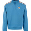 CHECK SHOULDER 1/4 ZIP FLEECE