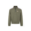 CHECK SHOULDER 1/4 ZIP FLEECE
