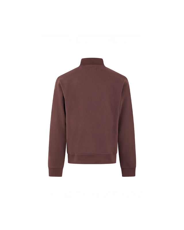 CHECK SHOULDER 1/4 ZIP FLEECE