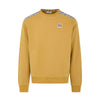 CHECK SHOULDER CREWNECK FLEECE