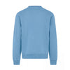 CHECK SHOULDER CREWNECK FLEECE