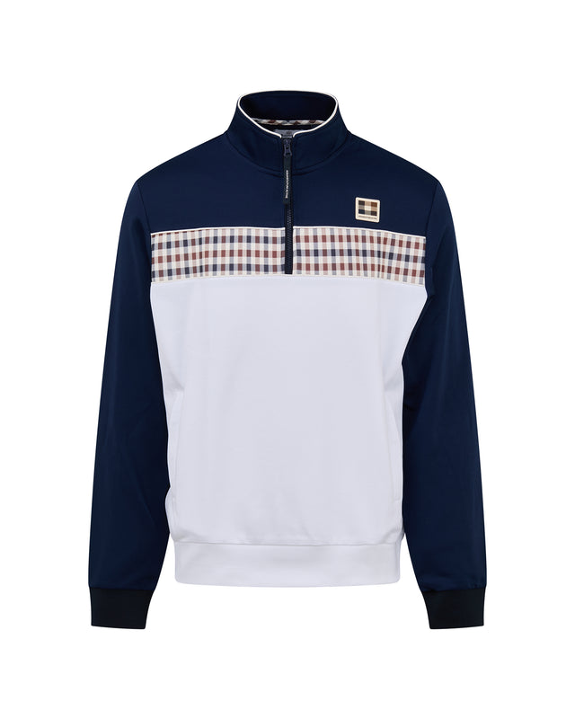1/4 ZIP TRACKTOP