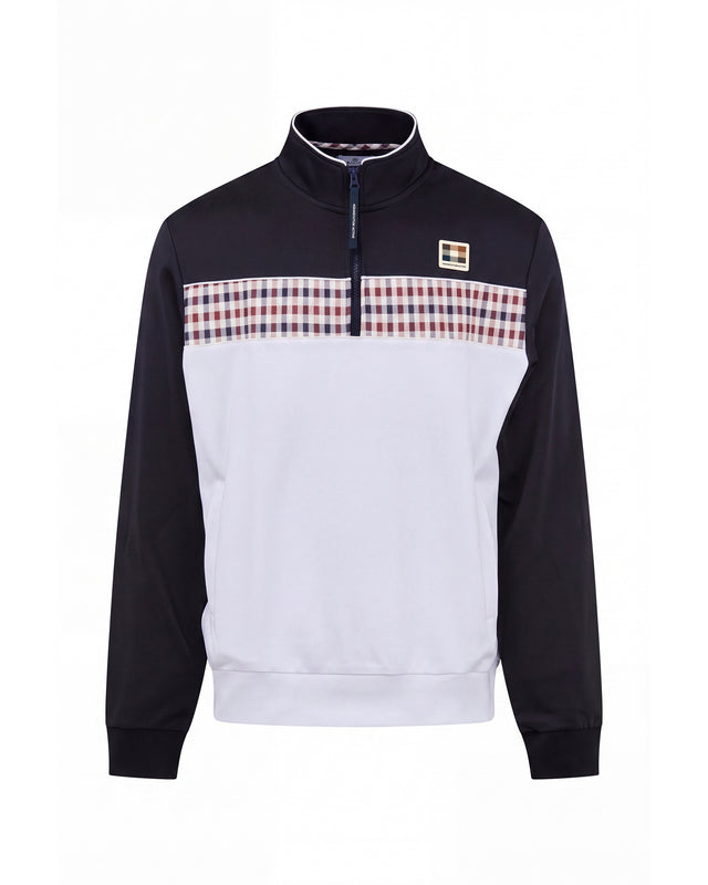1/4 ZIP TRACKTOP