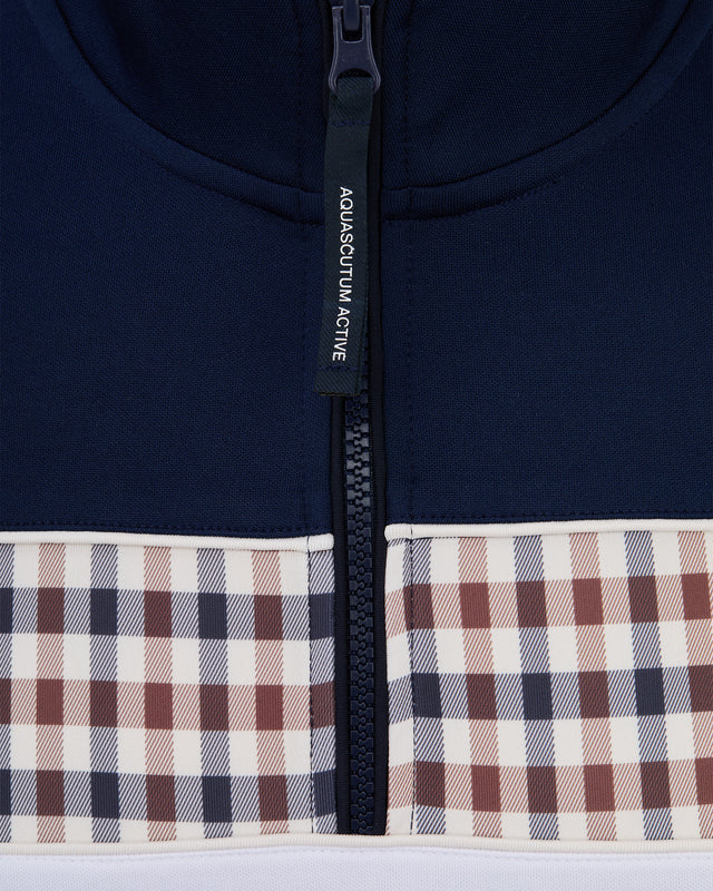 1/4 ZIP TRACKTOP