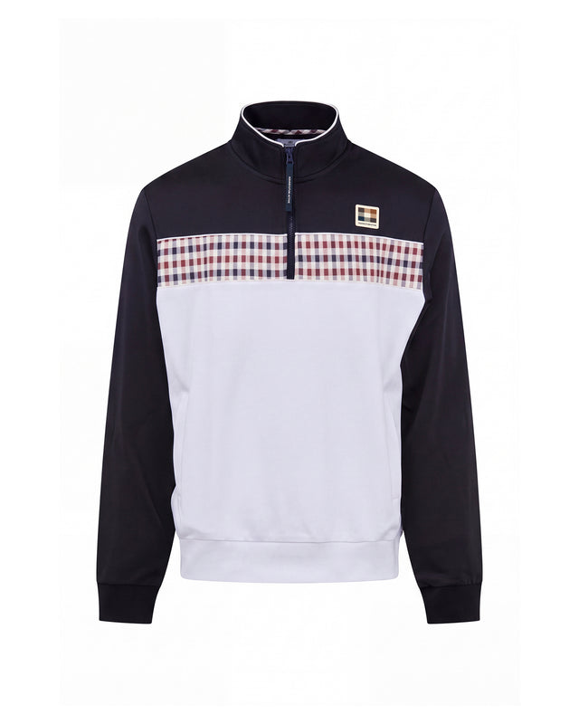 1/4 ZIP TRACKTOP