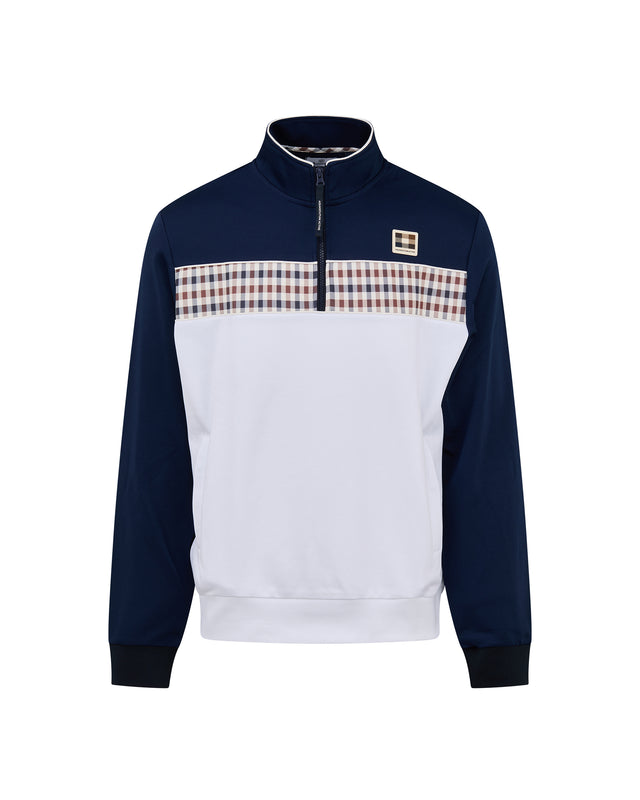 1/4 ZIP TRACKTOP