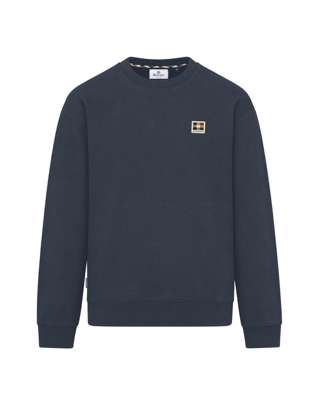 CREWNECK BADGE FLEECE